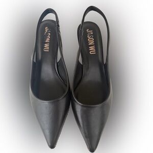 Jason Wu Elegant Black Slingback Heels